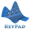 APK Frozen blue Keypad Layout