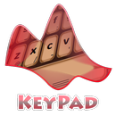 Maroon Keypad Layout APK