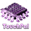 Besar Purple Keypad Tata ruang