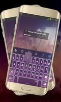 Besar Purple Keypad Tata ruang poster