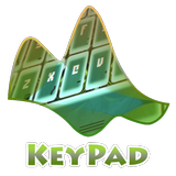Verde neon Keypad Layout ícone