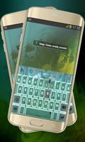 Неоновый зеленый Keypad постер