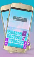 Poster Neon lights Keypad Layout