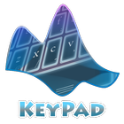 Night Blue Keypad Layout icône