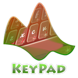 Orange Light Keypad Layout icône