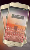 Orange Light Keypad Layout Affiche