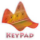 Orange Line Keypad Layout APK