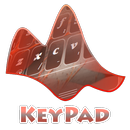 Orange Sketch Keypad Layout APK