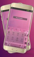 Muchacha rosada Keypad Diseño captura de pantalla 1