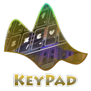 Púrpura Ciudad Keypad Diseño APK