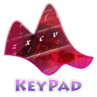 Batalha vermelha Keypad Layout ícone