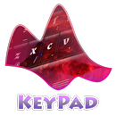 Batalha vermelha Keypad Layout APK
