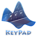 Round Glass Keypad Layout APK