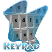 Divisão Azul Keypad Cobrir