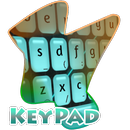APK Blue Scene Keypad Cover