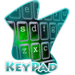 Evil Green Eye Keypad Cover