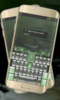 Foggy Woods Keypad Cover Affiche