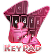 Pink Flakes Keypad Cover