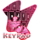 Pink Flakes Keypad Cover APK