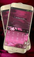 Flocos cor-de-rosa Keypad imagem de tela 1