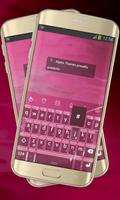 Pink Lines Keypad Cover Affiche