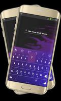پوستر Purple Blue Keypad Cover