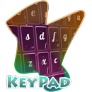 Purple Galaxy Keypad Cover APK