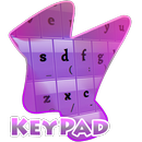 Púrpura Keypad Cubrir APK