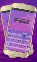 Пурпурный Keypad постер