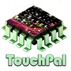 Chamas do arco-íris TouchPal ícone