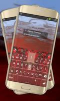 Red Rivers Keypad Cover Affiche