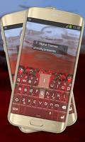 Red Rivers Keypad Cover poster