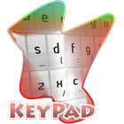Silver Chrome Keypad Cover icône