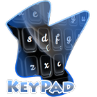 Stylish Black Keypad Cover simgesi