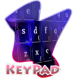 Stylish Blue Keypad Cover
