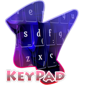Stylish Blue Keypad Cover icon
