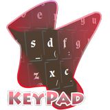 Stylish Brown Keypad Cover icône