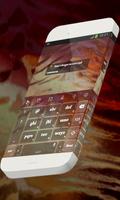 Brick red Keypad Theme 스크린샷 3