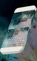 Fading clouds Keypad Theme Affiche