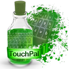 Joyful green Keypad Theme icon