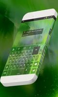 Joyful green Keypad Theme poster