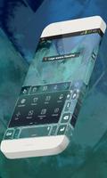 Large waters Keypad Theme اسکرین شاٹ 1