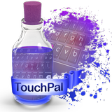 Purple aura Keypad Theme icône