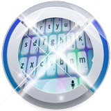 海藍寶石的藍色 Keypad 藝術 圖標