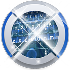 Noche azul Keypad Art icono