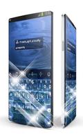 Blue Night Keypad Art Affiche