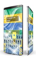 Gabon Keypad Art 포스터