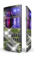 Night port Keypad Art-poster