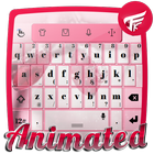 Pink winter icon