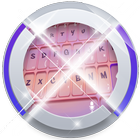 Castelo -de-rosa teclado ícone